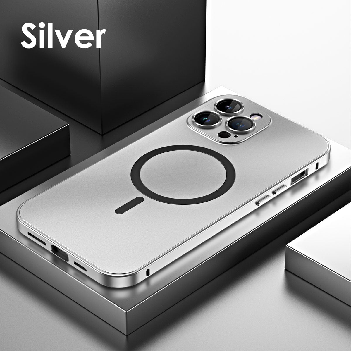 Coque Métallique pour iPhone 14 Pro | Protection Durable et Élégante
