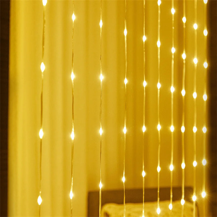 Éclairage de Cascade LED Intérieur et Extérieur | Ambiance Magique pour Événements et Décoration