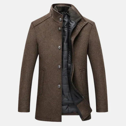 Manteau d'Hiver à Col Montant | Élégance et Chaleur pour l'Hiver