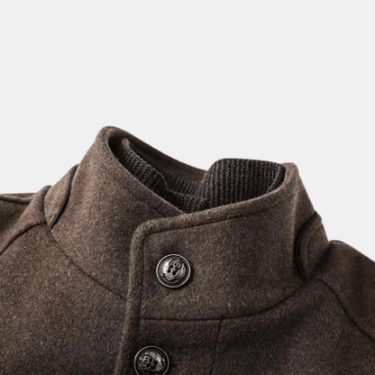 Manteau d'Hiver à Col Montant | Élégance et Chaleur pour l'Hiver