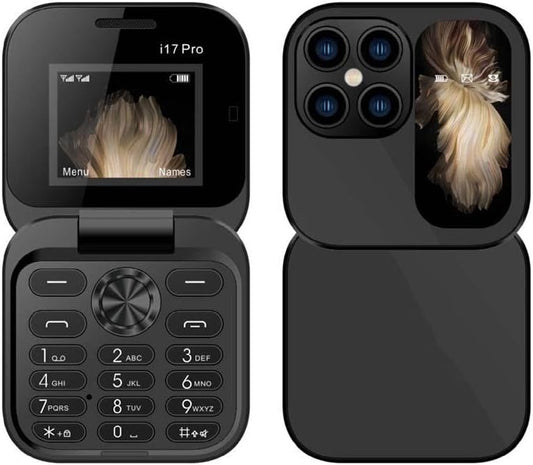 Téléphone Dual-SIM Compact Léger | Caméra HD et Longue Autonomie