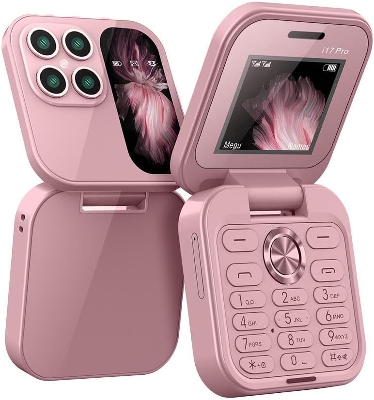 Téléphone Dual-SIM Compact Léger | Caméra HD et Longue Autonomie