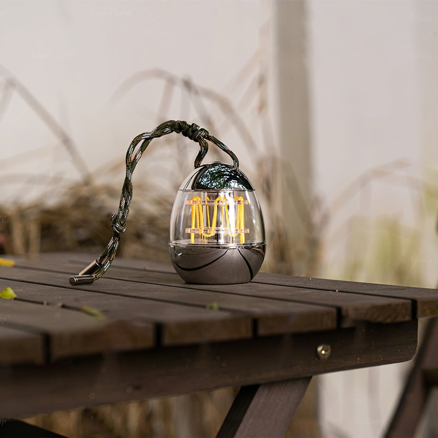 Lampe Portable LED Vintage | Design Élégant et Ambiance Chaleureuse