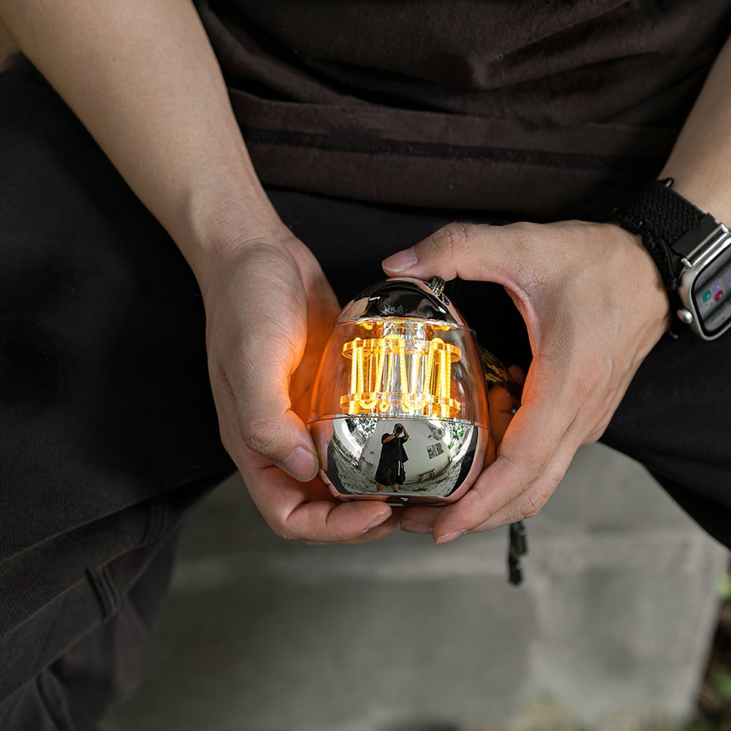 Lampe Portable LED Vintage | Design Élégant et Ambiance Chaleureuse