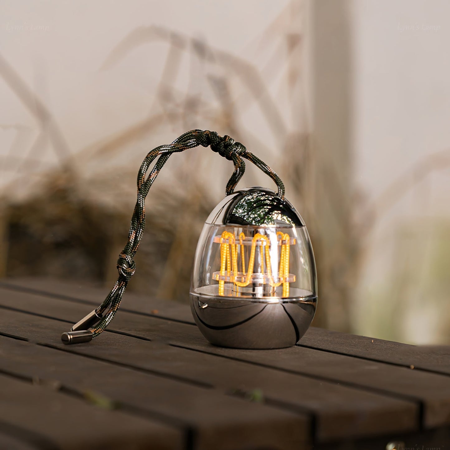 Lampe Portable LED Vintage | Design Élégant et Ambiance Chaleureuse