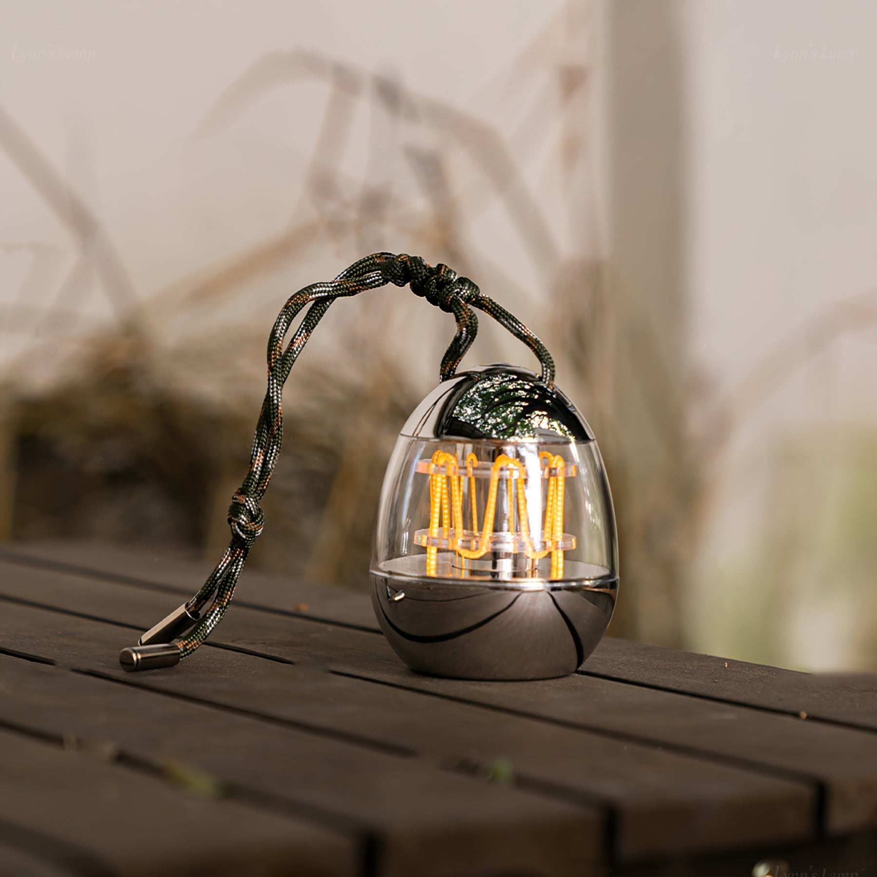 Lampe Portable LED Vintage | Design Élégant et Ambiance Chaleureuse