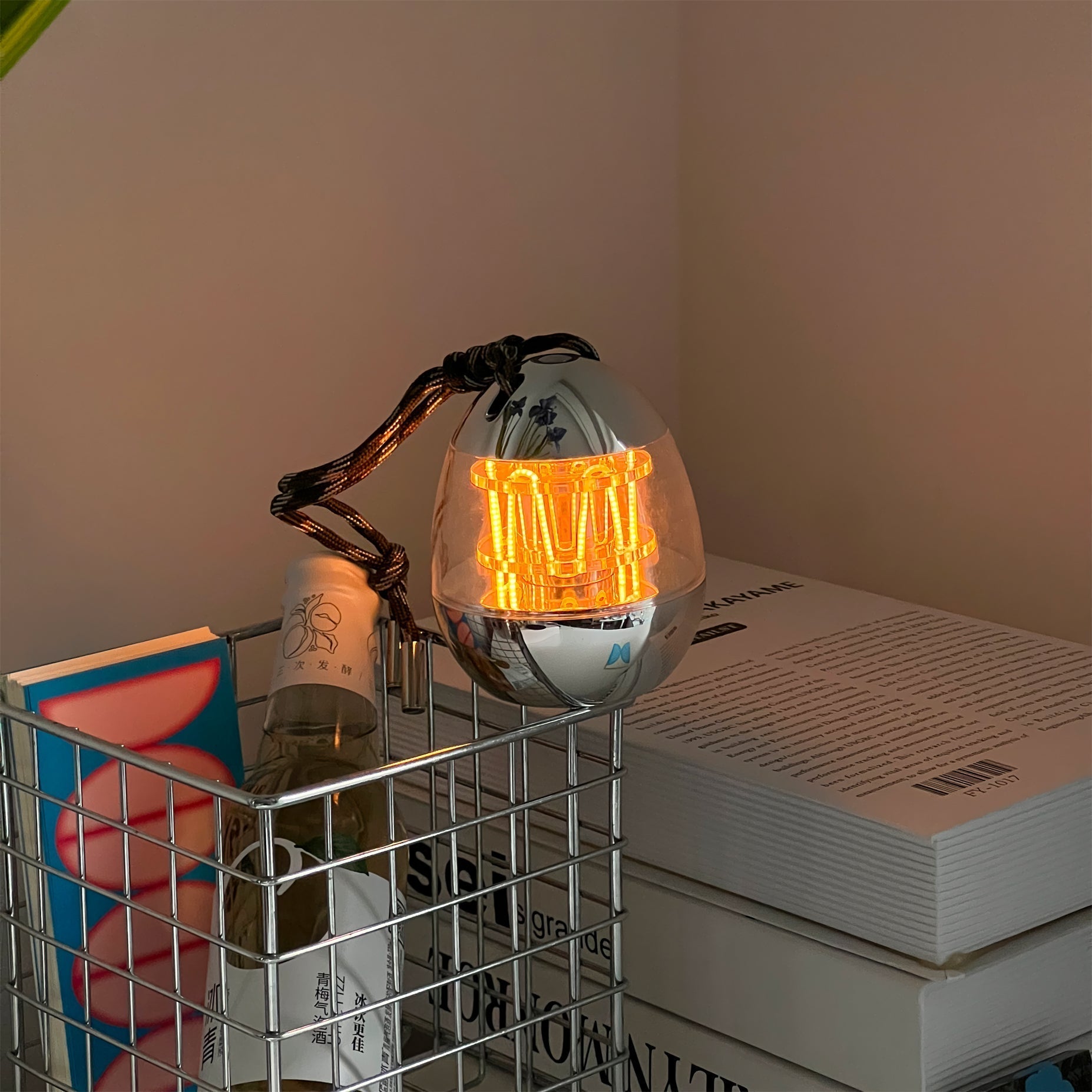 Lampe Portable LED Vintage | Design Élégant et Ambiance Chaleureuse