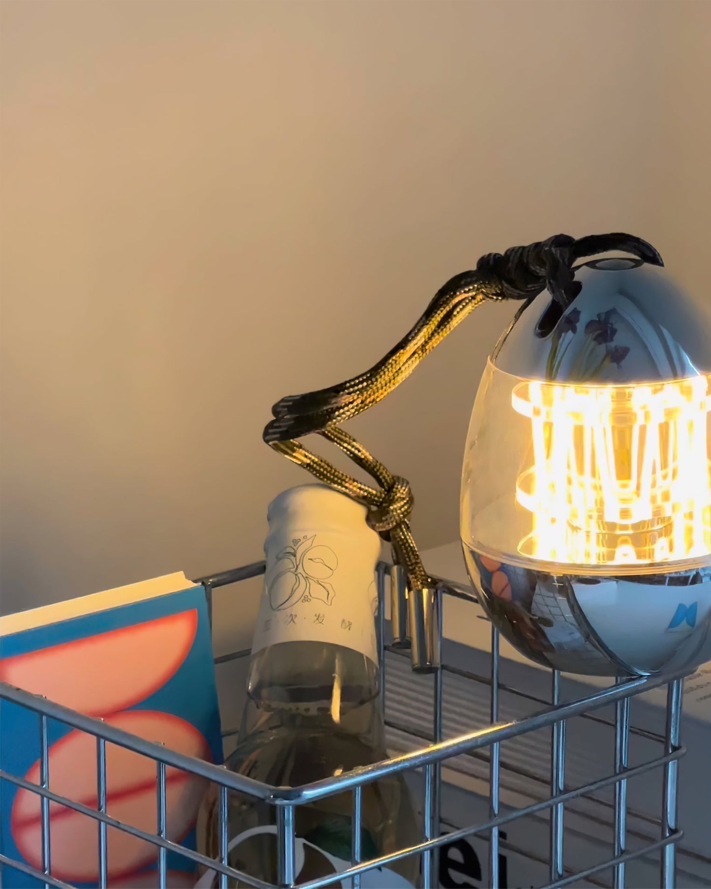 Lampe Portable LED Vintage | Design Élégant et Ambiance Chaleureuse