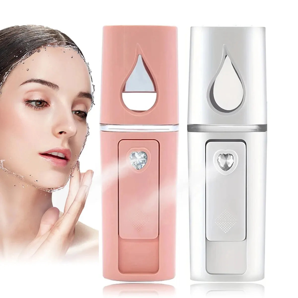 Vaporisateur Facial Nano Portable | Brume Hydratante Ultra-Fine et Compacte