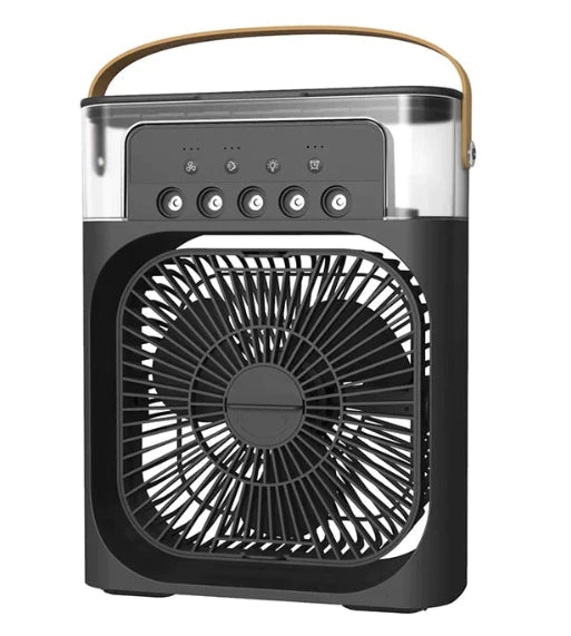 Ventilateur de Brume Glacée Portable | Refroidissement Rapide et Silencieux