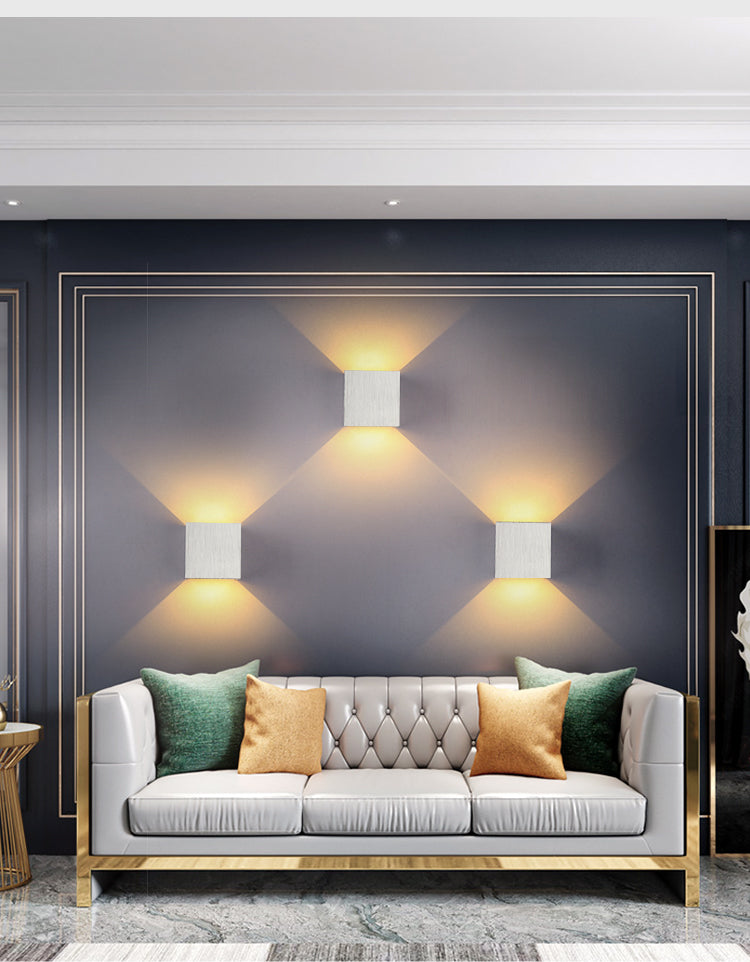 Applique Murale Minimaliste en Aluminium | Design Élégant et Durable pour Intérieur
