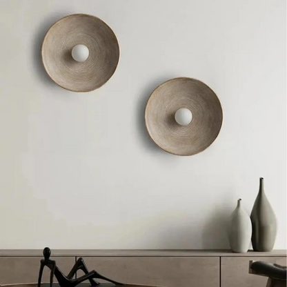 Applique Murale LED Dimmable | Design Organique et Éclairage Réglable