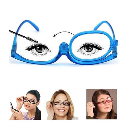 Lunettes Agrandissantes pour Maquillage Précis | Application Facile et Confortable