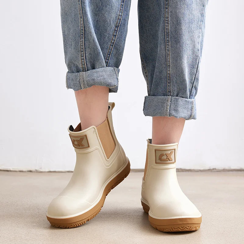 Bottes de Pluie Unisexes en Caoutchouc | Imperméables et Confortables pour Tous les Temps