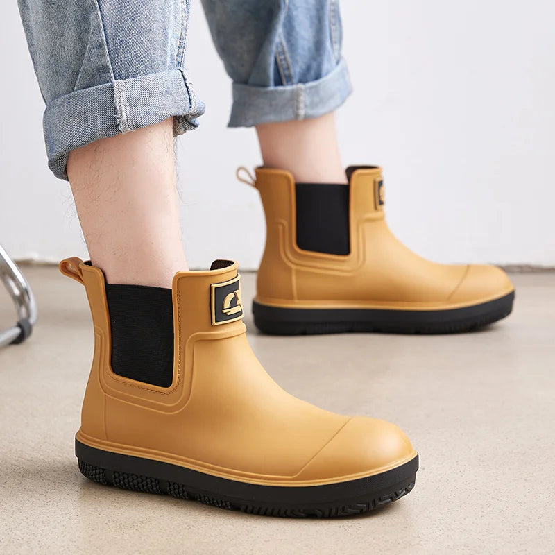Bottes de Pluie Unisexes en Caoutchouc | Imperméables et Confortables pour Tous les Temps