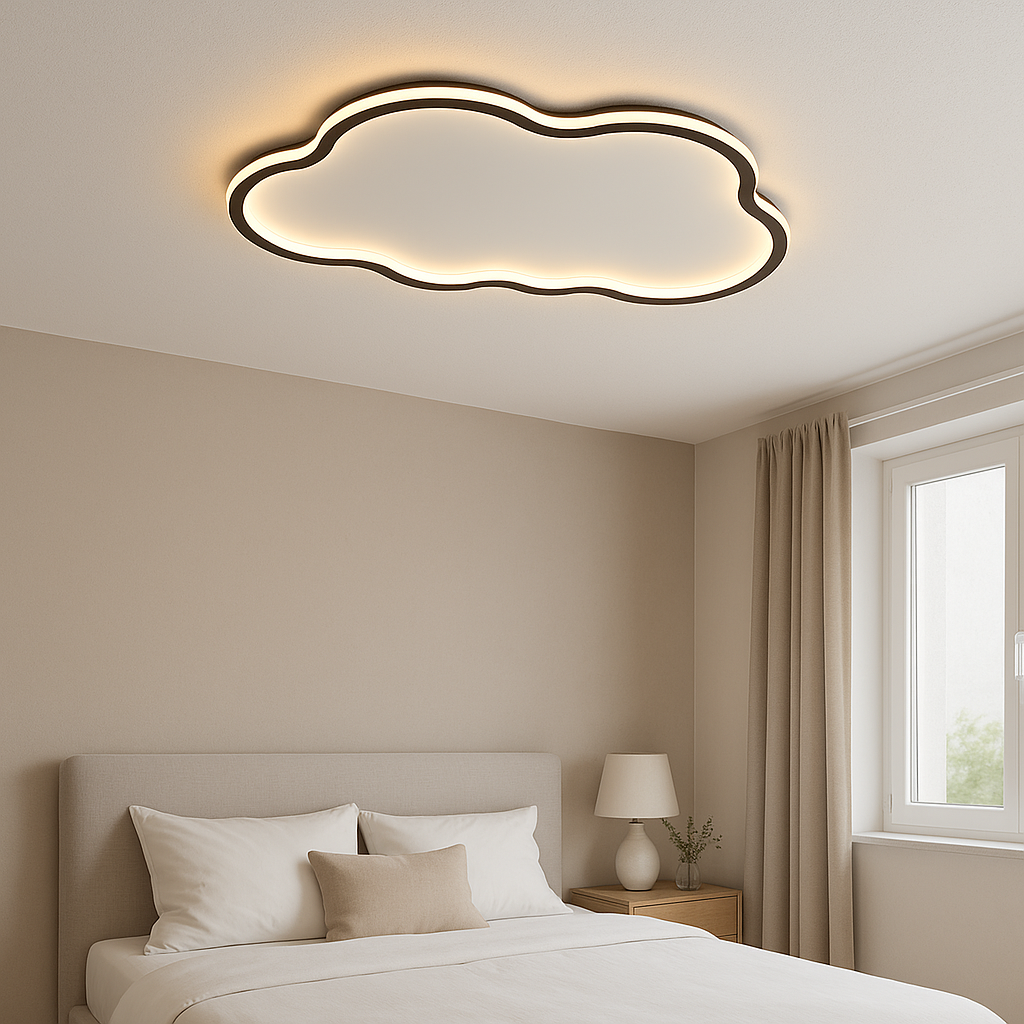 Lampe de Plafond Design Scandinave | Éclat Atmosphérique et Élégance Sereine