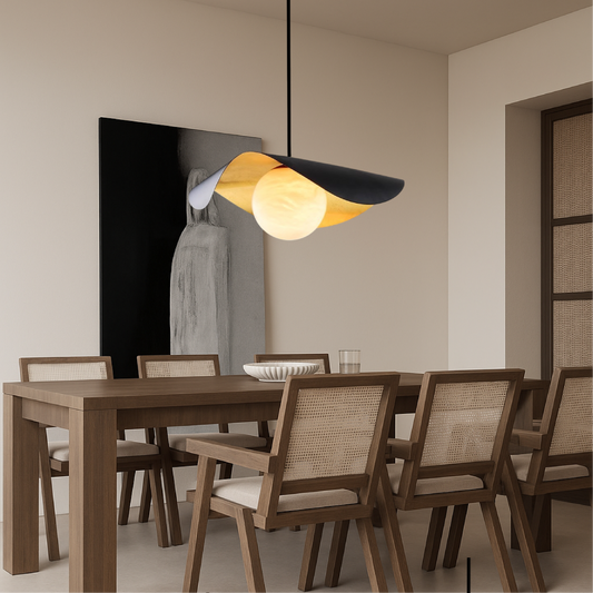 Suspension en Marbre Sphérique | Élégance Contemporaine pour Intérieur