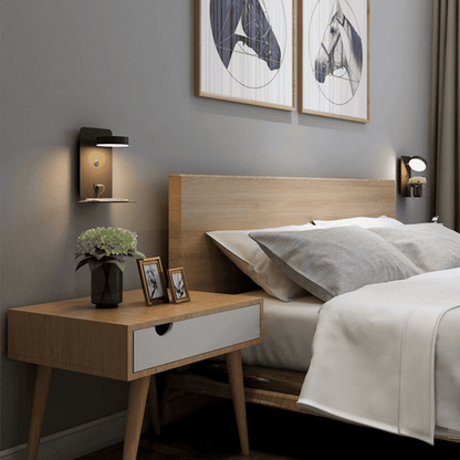 Lampe de Nuit LED Moderne | Douce Lumière Chaude et Apaisante