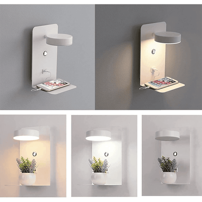 Lampe de Nuit LED Moderne | Douce Lumière Chaude et Apaisante