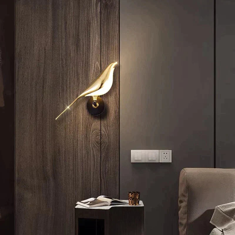 Applique Murale LED Oiseau Moderne | Éclairage Élégant et Énergétiquement Efficace