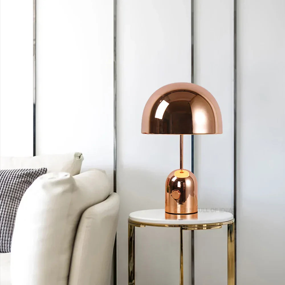 Lampe de Table LED Champignon | Éclairage Dimmable et Design Élégant