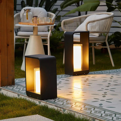 Lampe Solaire en Acier Inoxydable | Éclairage Étanche et Écologique pour Jardin