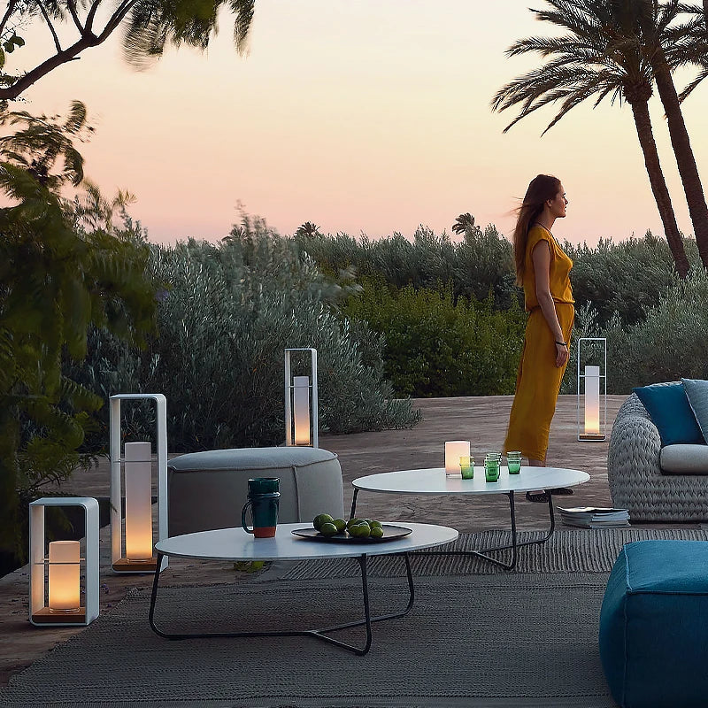 Lampe Solaire en Acier Inoxydable | Éclairage Étanche et Écologique pour Jardin