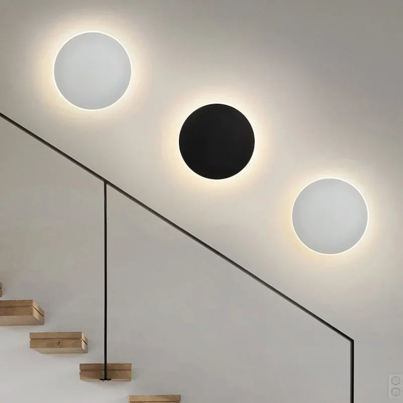 Applique Murale LED Circulaire | Design Élégant et Énergétiquement Efficace