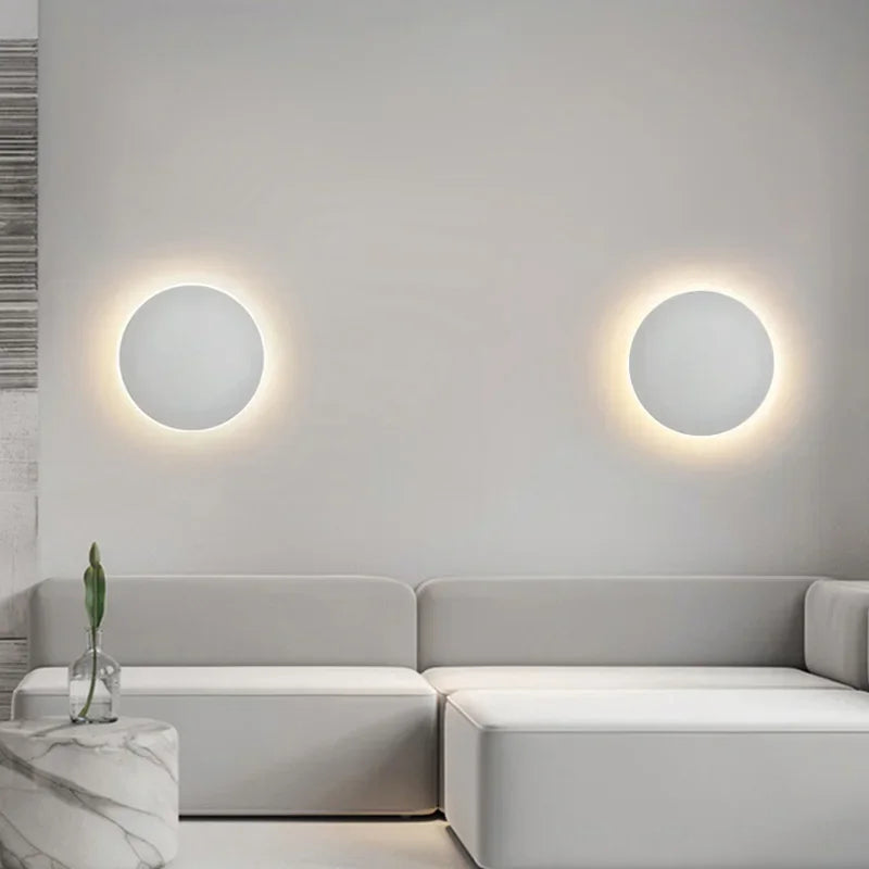Applique Murale LED Circulaire | Design Élégant et Énergétiquement Efficace