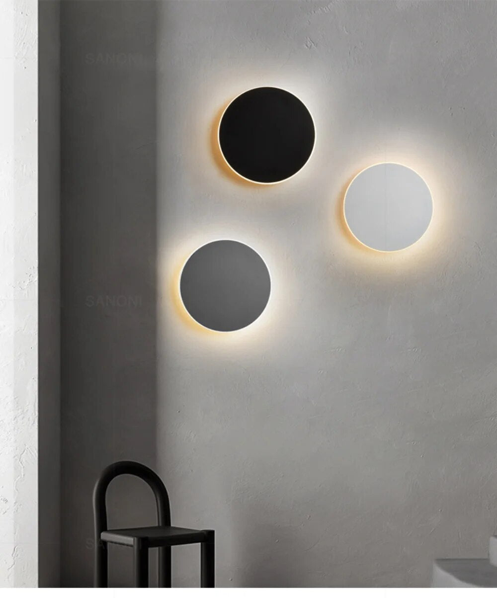 Applique Murale LED Circulaire | Design Élégant et Énergétiquement Efficace