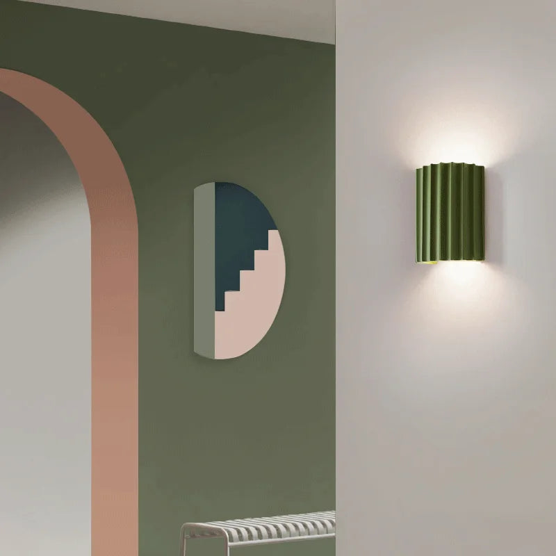 Applique Murale Moderne LED | Design Artistique en Résine Économique