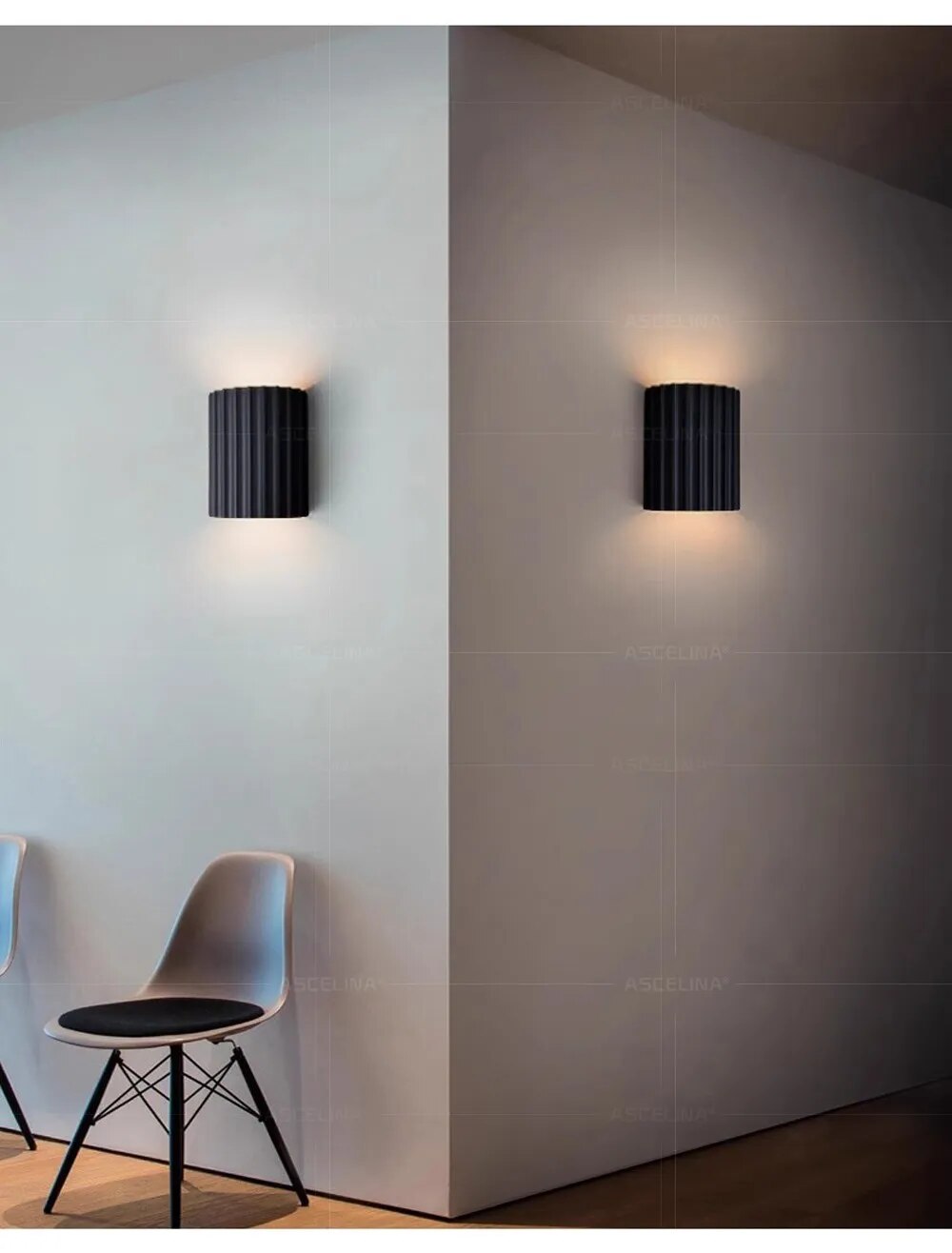 Applique Murale Moderne LED | Design Artistique en Résine Économique