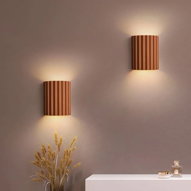 Applique Murale Moderne LED | Design Artistique en Résine Économique