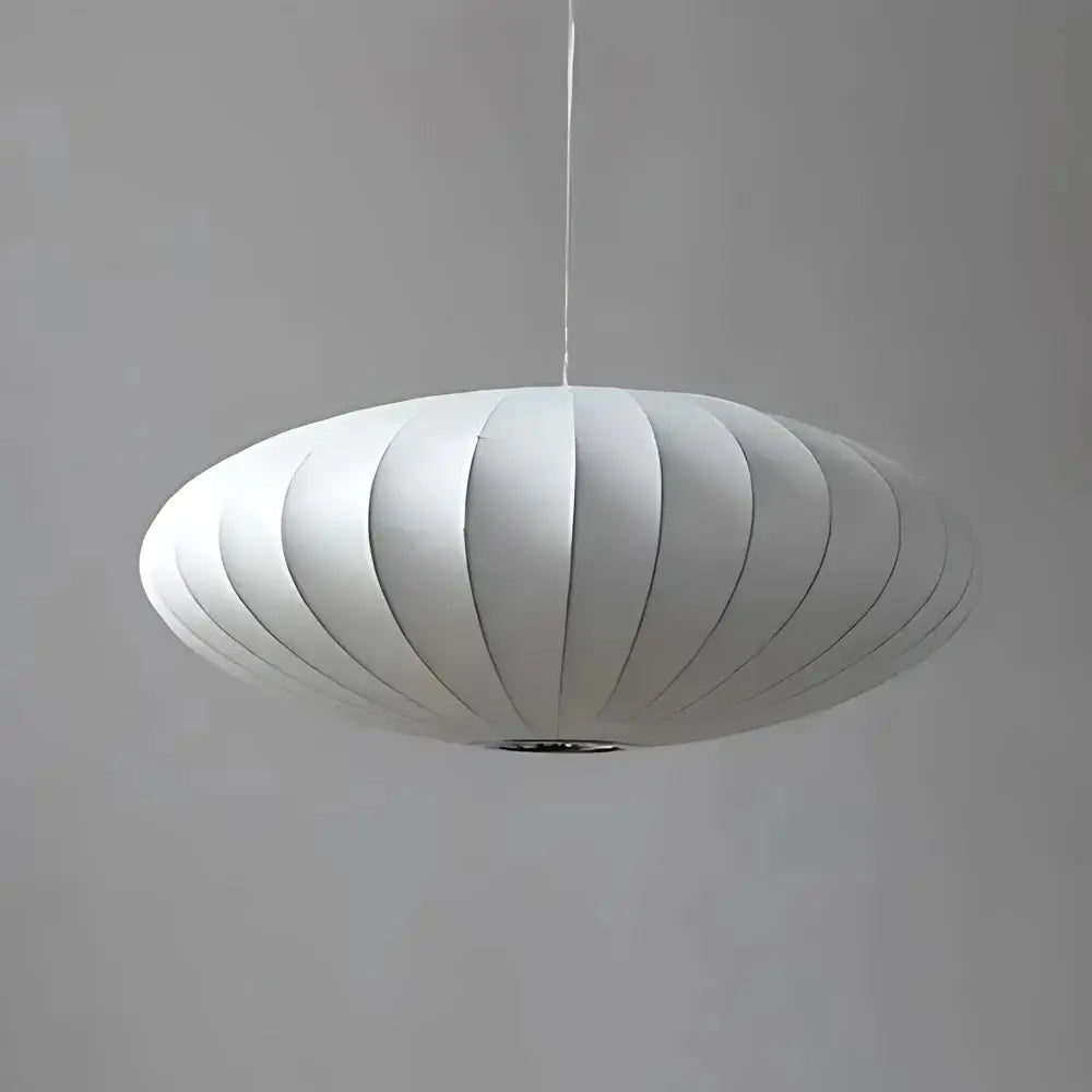 Luminaire Suspendu Japandi Moderne | Éclairage Doux et Ambiant en Soie