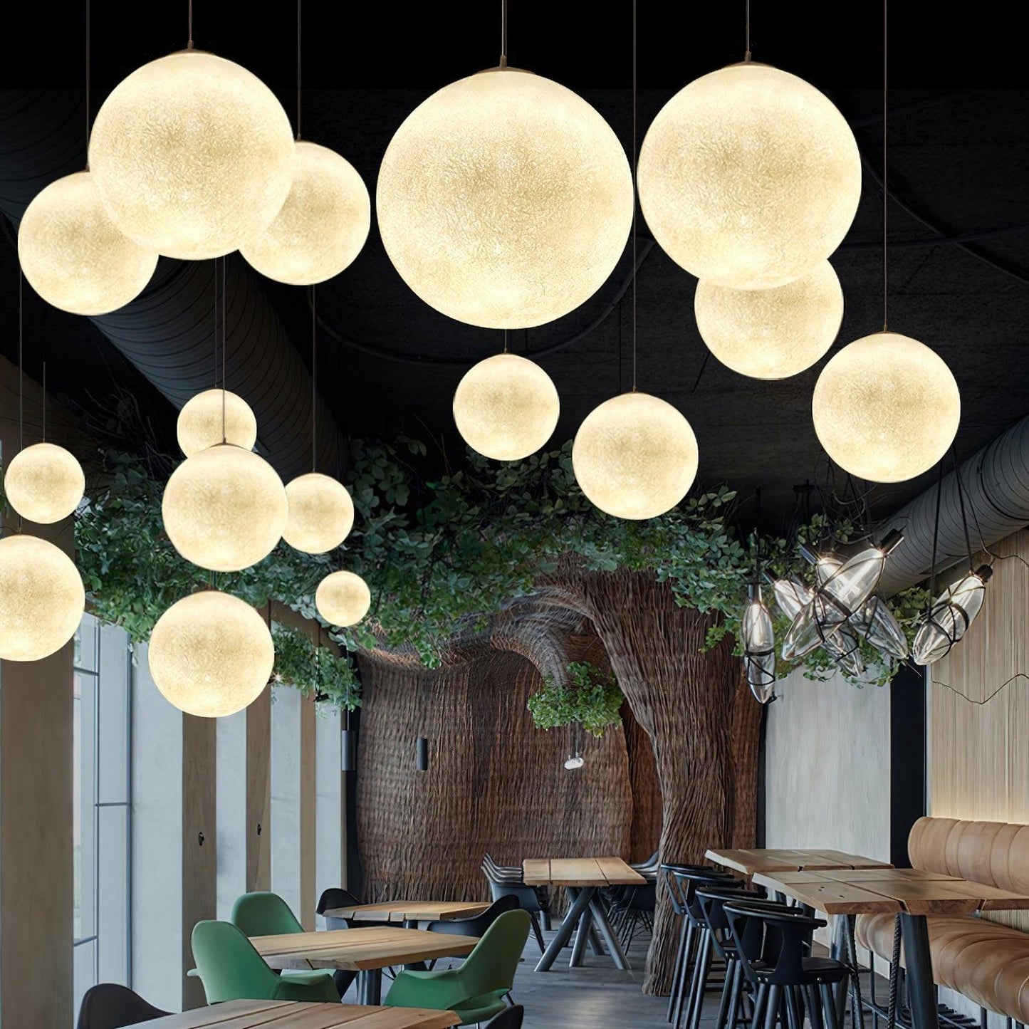 Suspension Lumineuse Design Épuré | Éclairage Ambiant Réglable et Élégant