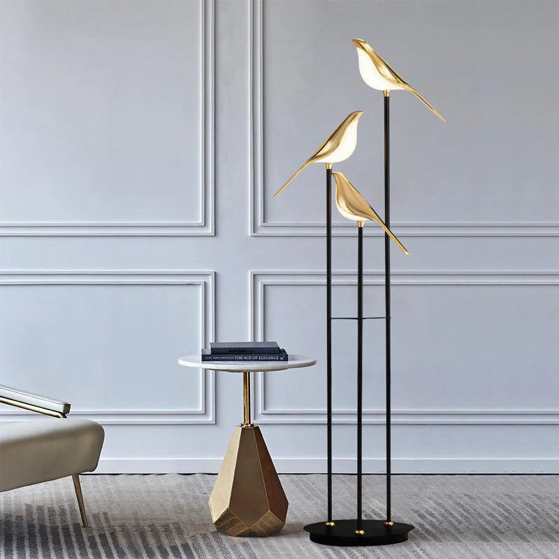 Lampe de Sol Moderne Minimaliste | Design Sculptural et Élégant