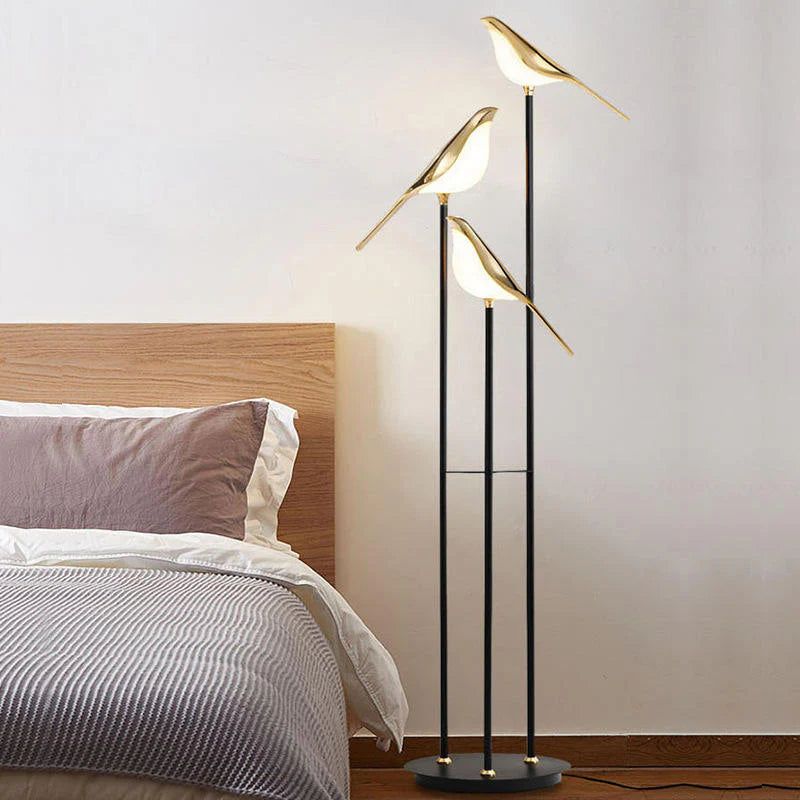 Lampe de Sol Moderne Minimaliste | Design Sculptural et Élégant