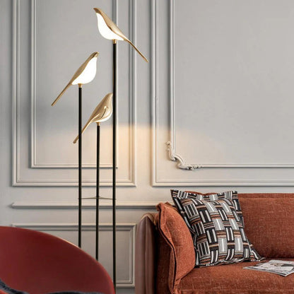Lampe de Sol Moderne Minimaliste | Design Sculptural et Élégant