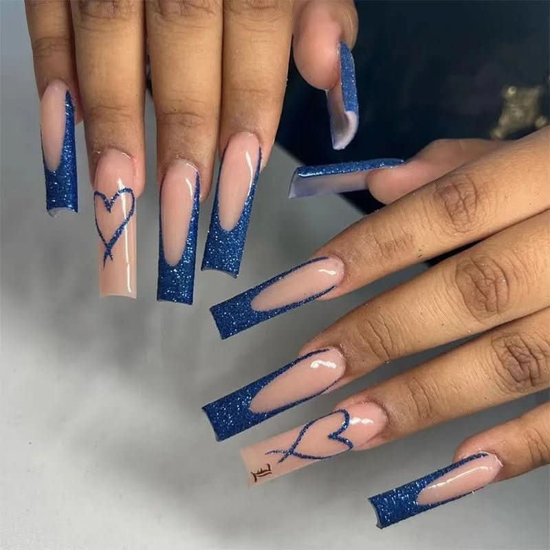Ongles Press-On Roses Premium | Application Rapide et Élégante