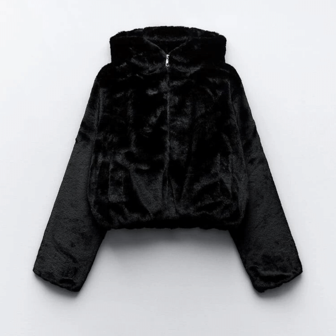 Manteau en Fausse Fourrure pour Femmes | Élégance Vegan et Confort Optimal