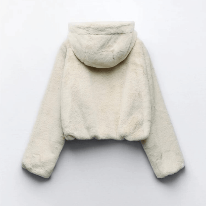 Manteau en Fausse Fourrure pour Femmes | Élégance Vegan et Confort Optimal