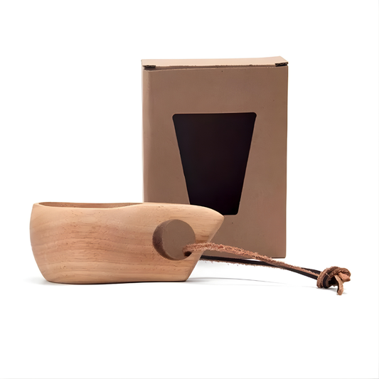 Tasse en Bois Artisanale | Unique et Écologique pour Décorations Rustiques