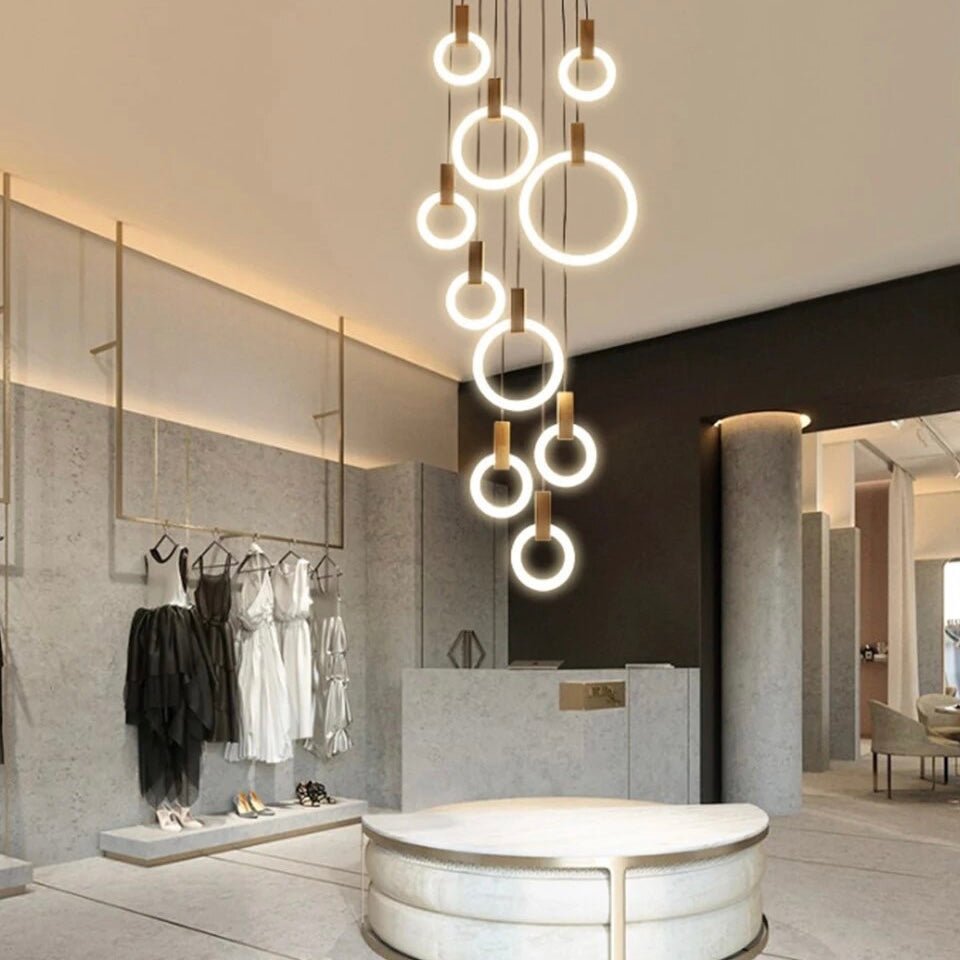 Lustre en Bois Moderne | Éclairage Personnalisable et Écologique