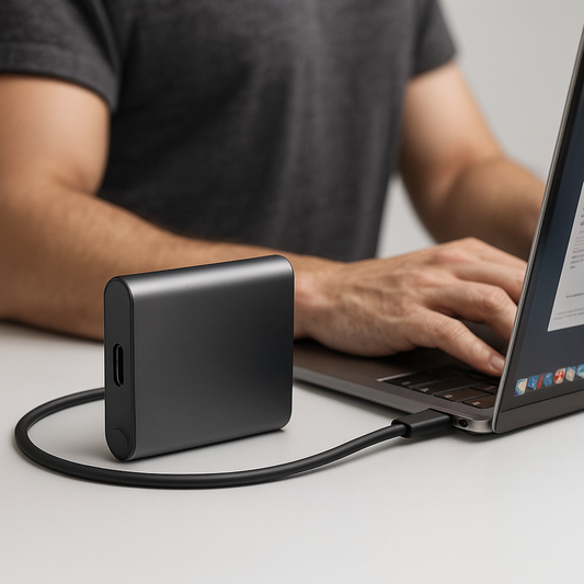 SSD Externe Portable Haute Vitesse | Stockage Sécurisé et Compact