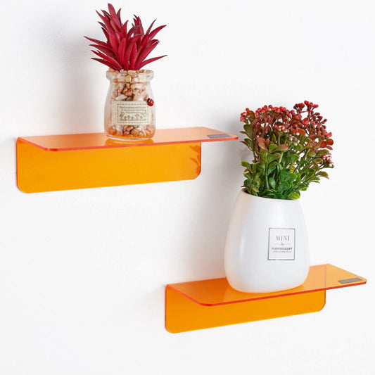 Étagère Flottante en Acrylique | Design Élégant et Installation Facile