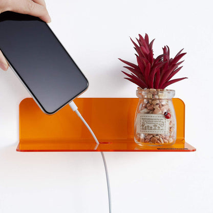 Étagère Flottante en Acrylique | Design Élégant et Installation Facile