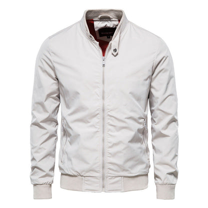 Veste Mi-Saison Homme Col Montant | Élégante et Légère pour Toutes Saisons