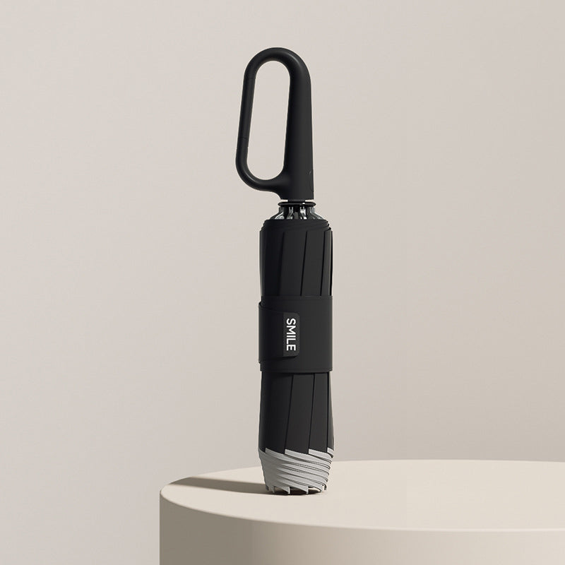 Parapluie de Voyage Pliable | Compact et Réfléchissant pour Sécurité