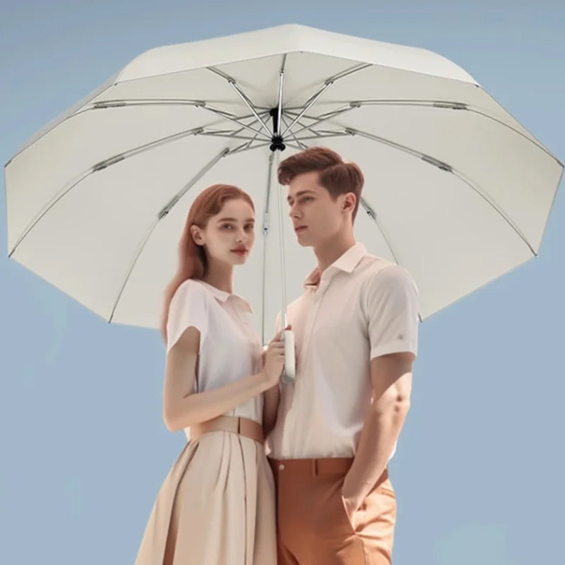 Parapluie de Voyage Pliable | Compact et Réfléchissant pour Sécurité