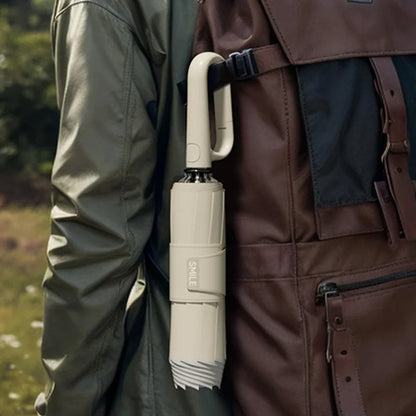 Parapluie de Voyage Pliable | Compact et Réfléchissant pour Sécurité